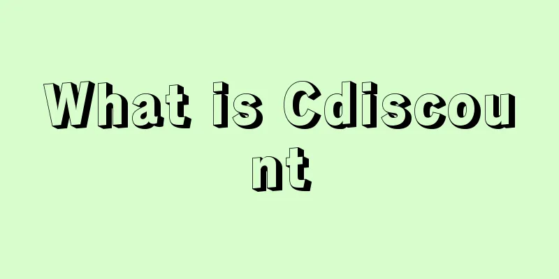 What is Cdiscount