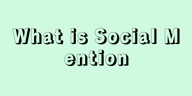 What is Social Mention