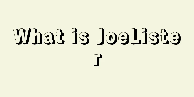 What is JoeLister