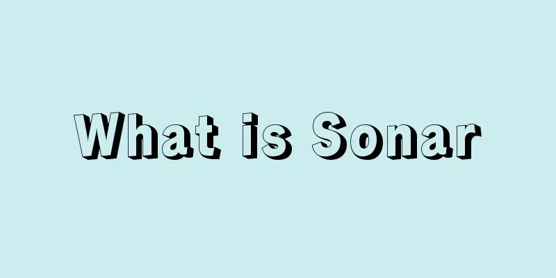 What is Sonar