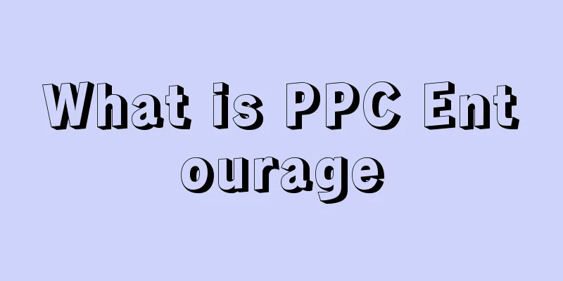 What is PPC Entourage