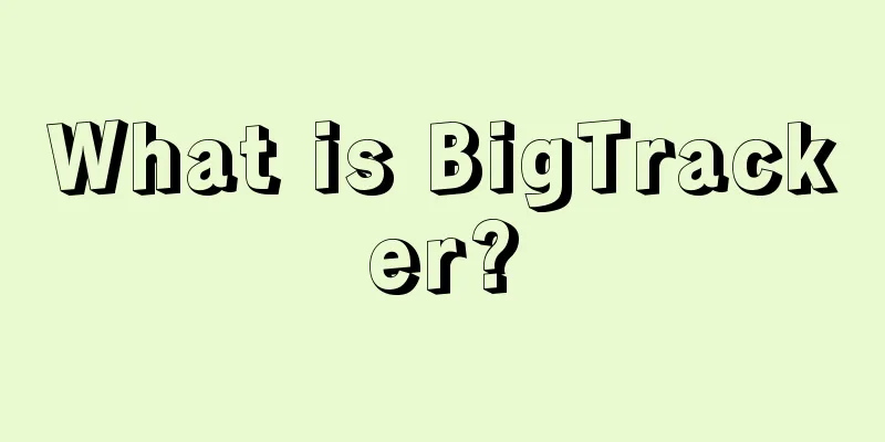 What is BigTracker?