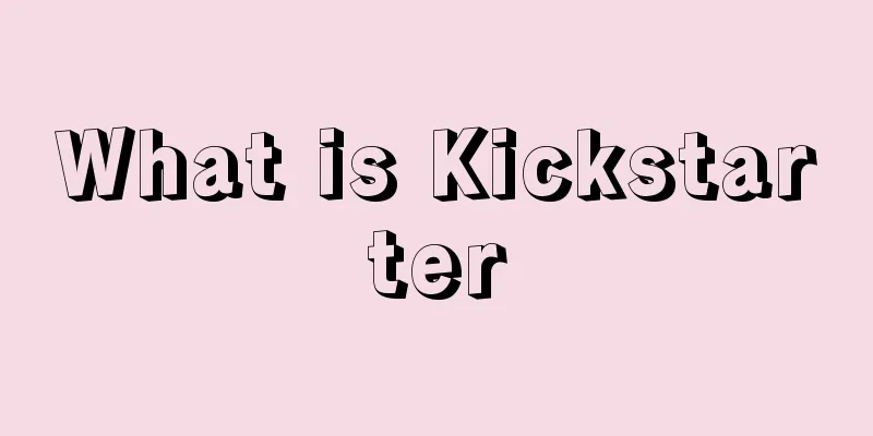 What is Kickstarter