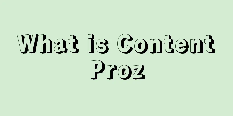 What is ContentProz