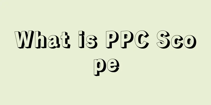 What is PPC Scope