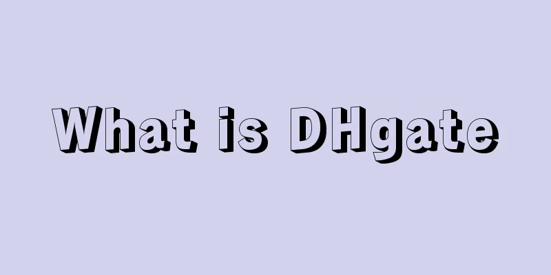 What is DHgate