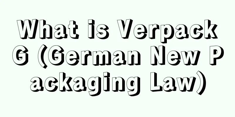 What is VerpackG (German New Packaging Law)