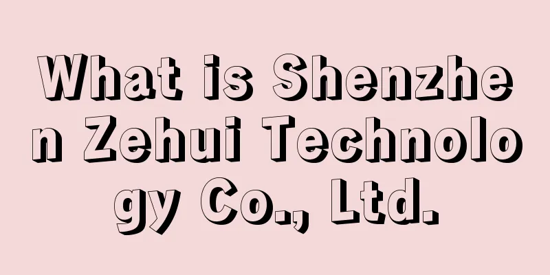 What is Shenzhen Zehui Technology Co., Ltd.