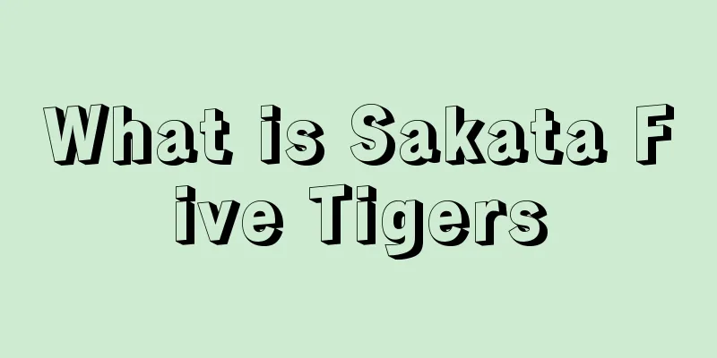 What is Sakata Five Tigers