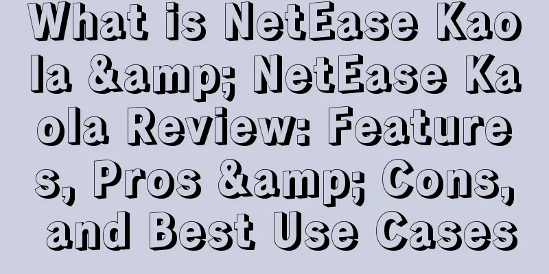 What is NetEase Kaola & NetEase Kaola Review: Features, Pros & Cons, and Best Use Cases