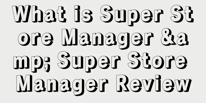 What is Super Store Manager & Super Store Manager Review