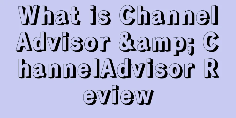 What is ChannelAdvisor & ChannelAdvisor Review