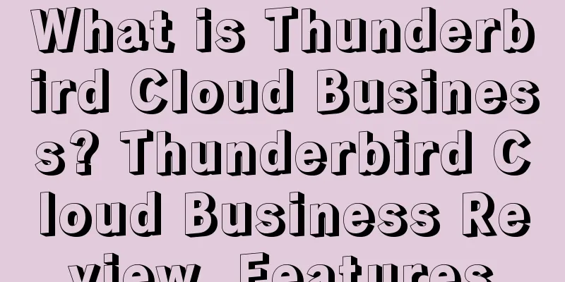 What is Thunderbird Cloud Business? Thunderbird Cloud Business Review, Features