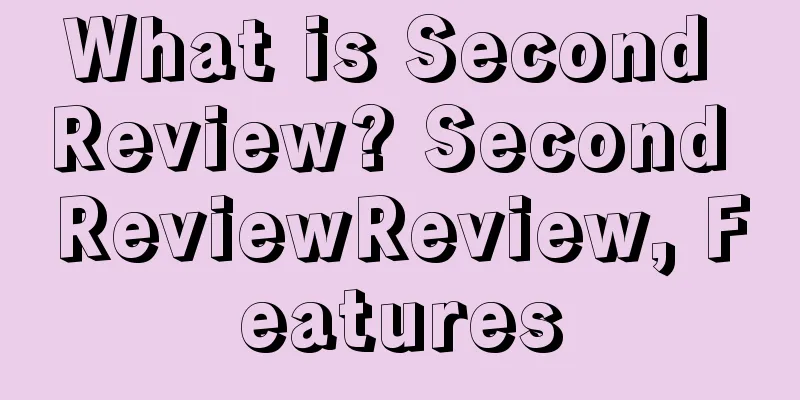 What is Second Review? Second ReviewReview, Features