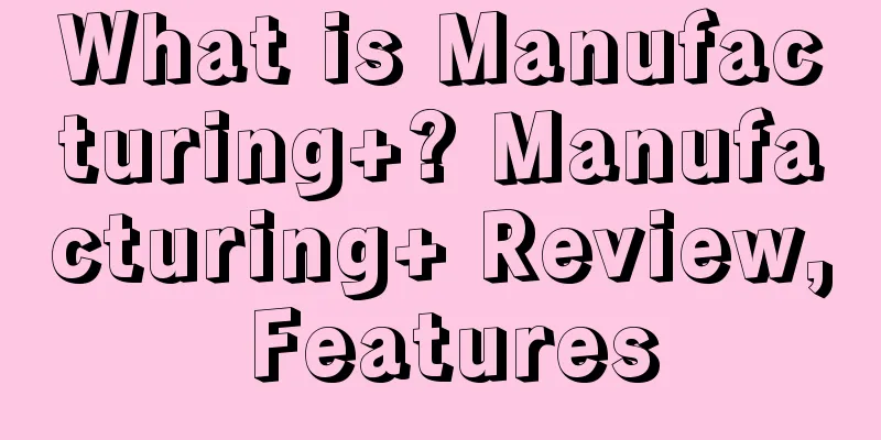 What is Manufacturing+? Manufacturing+ Review, Features