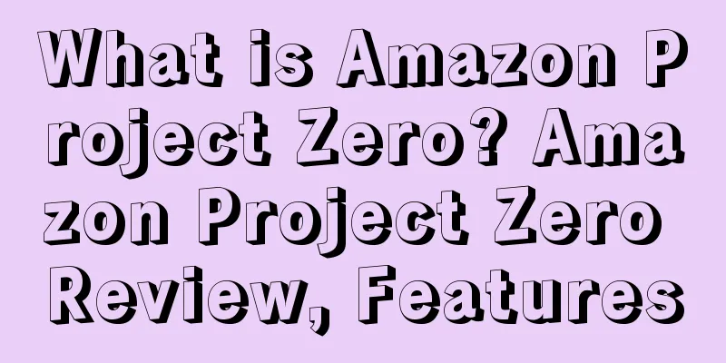 What is Amazon Project Zero? Amazon Project Zero Review, Features