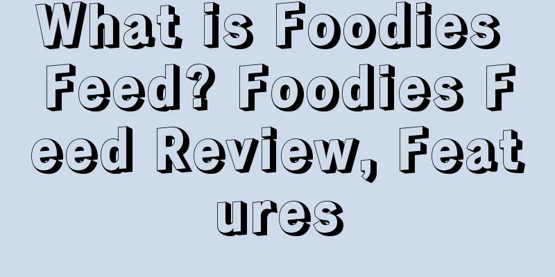 What is Foodies Feed? Foodies Feed Review, Features