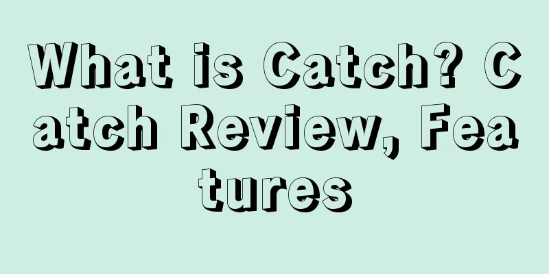 What is Catch? Catch Review, Features