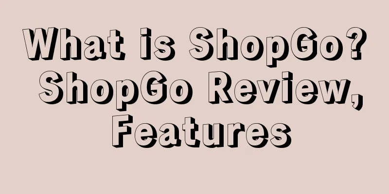 What is ShopGo? ShopGo Review, Features