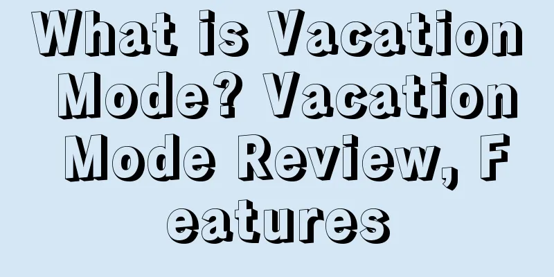 What is Vacation Mode? Vacation Mode Review, Features