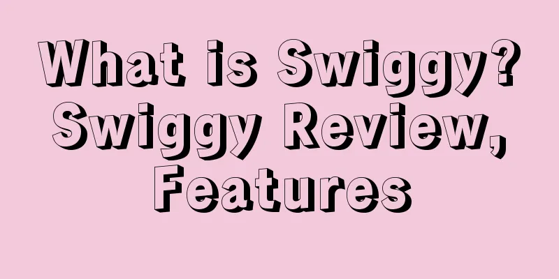What is Swiggy? Swiggy Review, Features