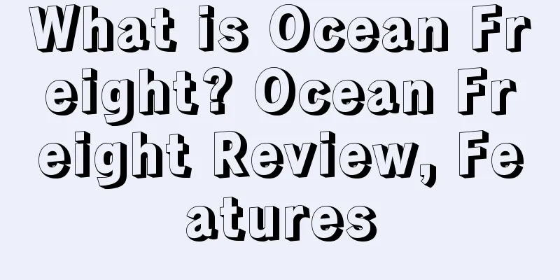 What is Ocean Freight? Ocean Freight Review, Features