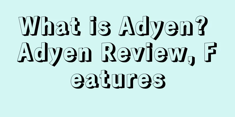 What is Adyen? Adyen Review, Features