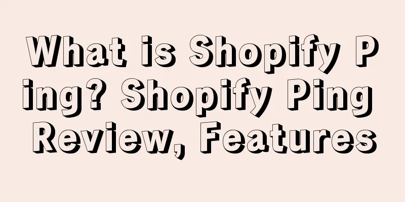 What is Shopify Ping? Shopify Ping Review, Features
