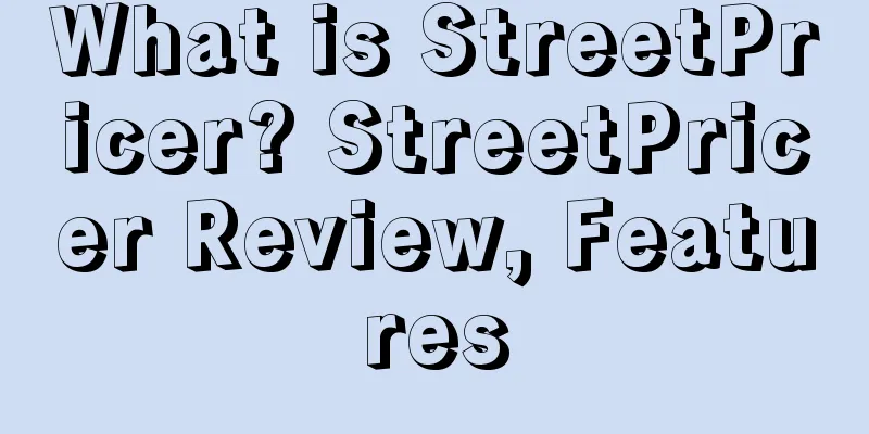 What is StreetPricer? StreetPricer Review, Features