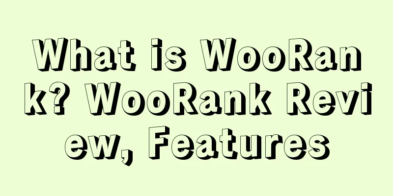 What is WooRank? WooRank Review, Features