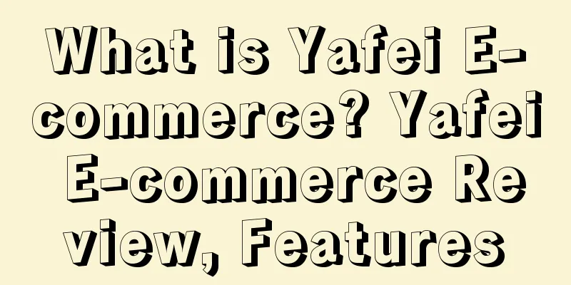What is Yafei E-commerce? Yafei E-commerce Review, Features