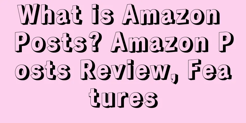 What is Amazon Posts? Amazon Posts Review, Features
