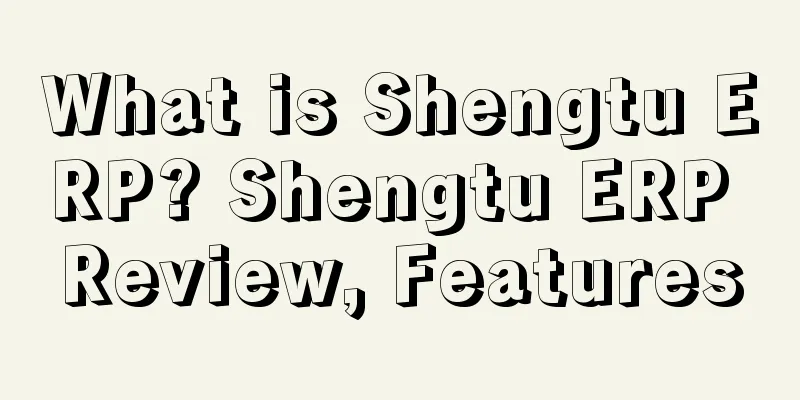 What is Shengtu ERP? Shengtu ERP Review, Features