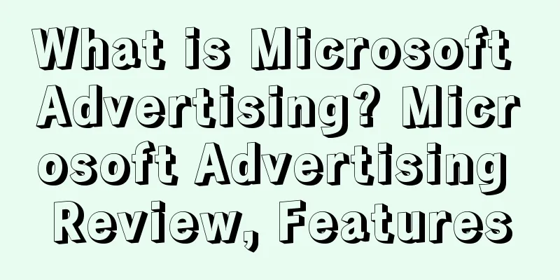 What is Microsoft Advertising? Microsoft Advertising Review, Features