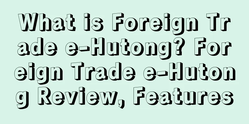 What is Foreign Trade e-Hutong? Foreign Trade e-Hutong Review, Features