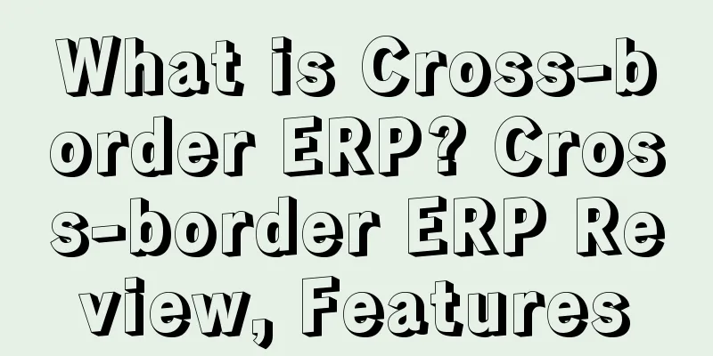 What is Cross-border ERP? Cross-border ERP Review, Features