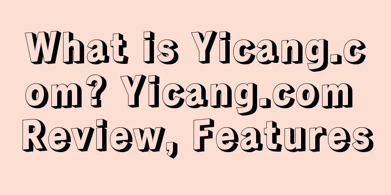 What is Yicang.com? Yicang.com Review, Features