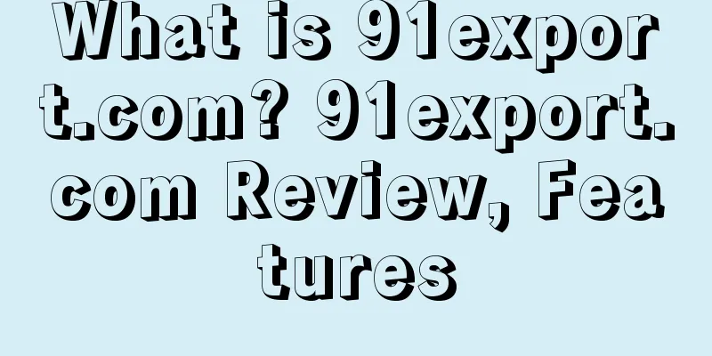What is 91export.com? 91export.com Review, Features