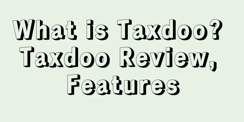 What is Taxdoo? Taxdoo Review, Features