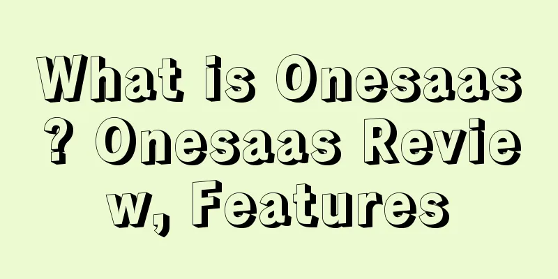 What is Onesaas? Onesaas Review, Features