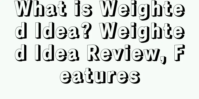 What is Weighted Idea? Weighted Idea Review, Features