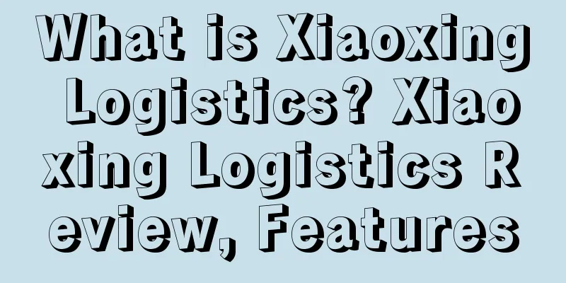 What is Xiaoxing Logistics? Xiaoxing Logistics Review, Features