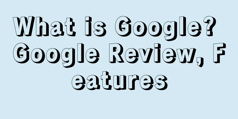 What is Google? Google Review, Features