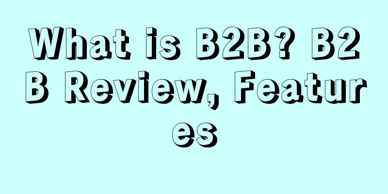 What is B2B? B2B Review, Features