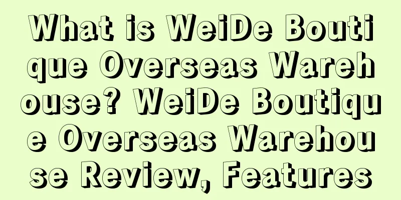 What is WeiDe Boutique Overseas Warehouse? WeiDe Boutique Overseas Warehouse Review, Features