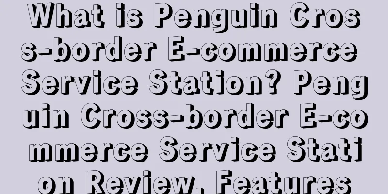 What is Penguin Cross-border E-commerce Service Station? Penguin Cross-border E-commerce Service Station Review, Features