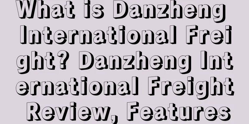 What is Danzheng International Freight? Danzheng International Freight Review, Features