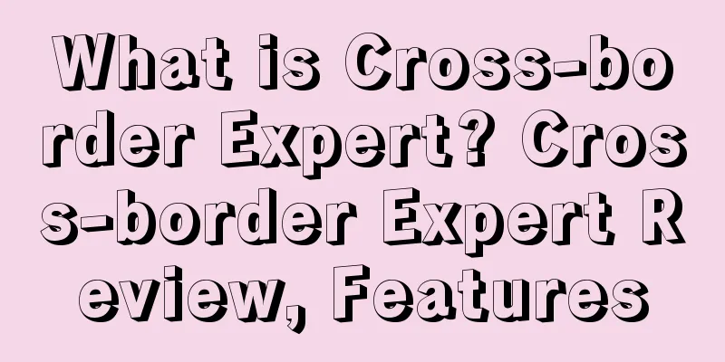 What is Cross-border Expert? Cross-border Expert Review, Features