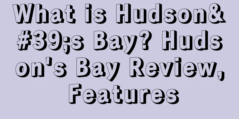 What is Hudson's Bay? Hudson's Bay Review, Features
