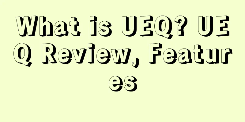 What is UEQ? UEQ Review, Features